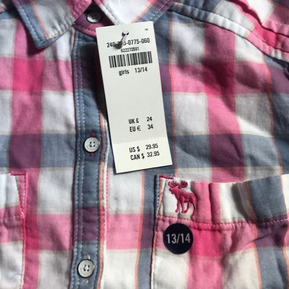 Short sleeve plaid shirt - Picture 2 of 2